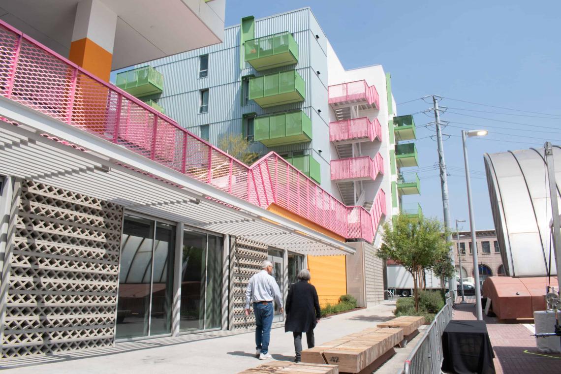 Mixed-use affordable housing opens at Vermont/Santa Monica Station